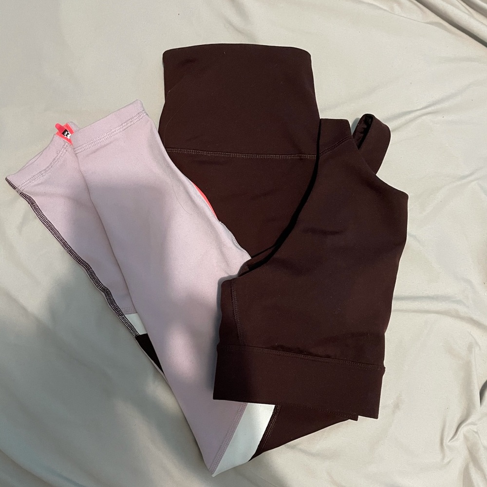 OLD NAVY PETITE SPORTS BRA + LEGGING